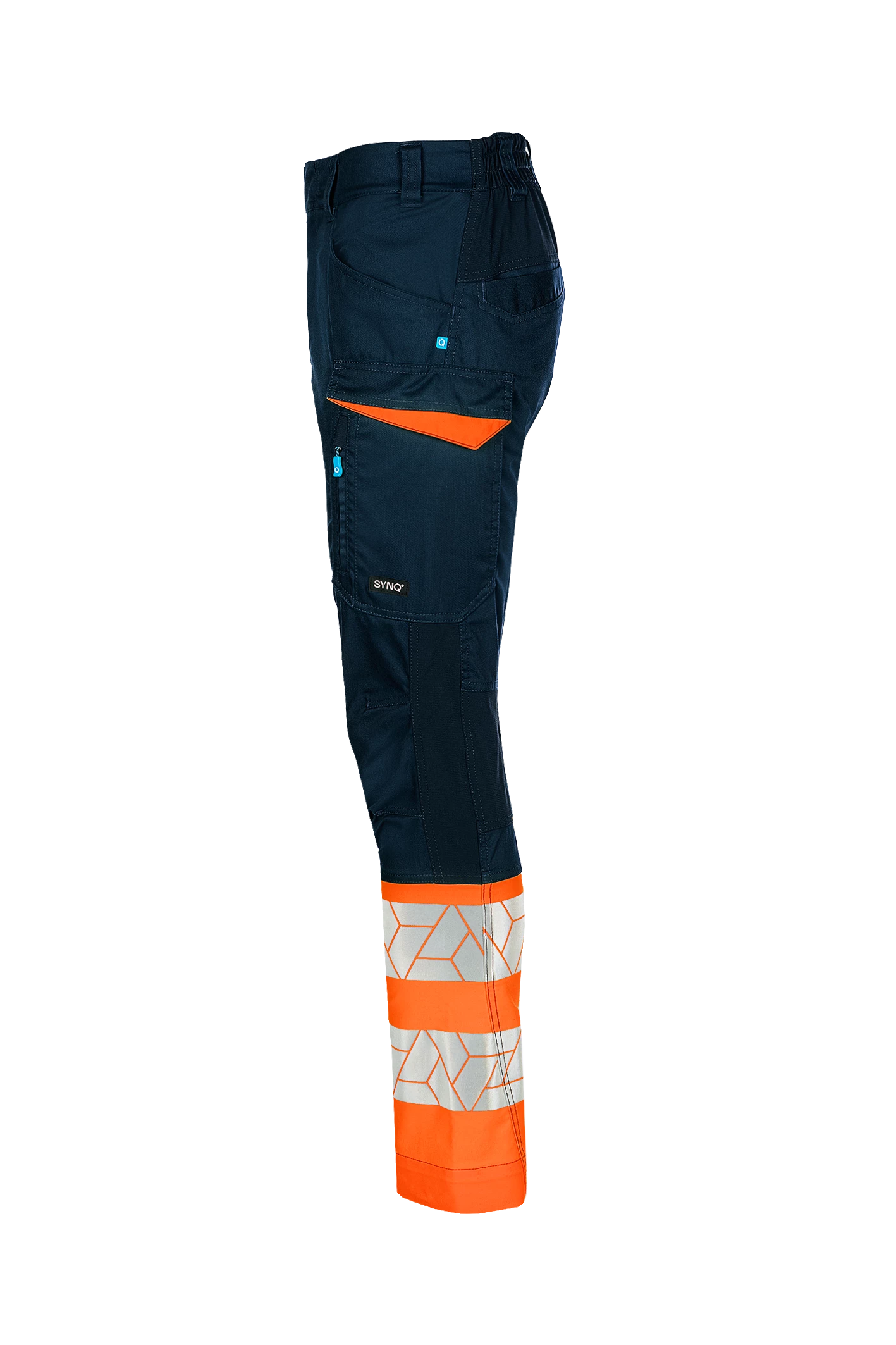 synq qlear hi vis trousers class 1 111wa