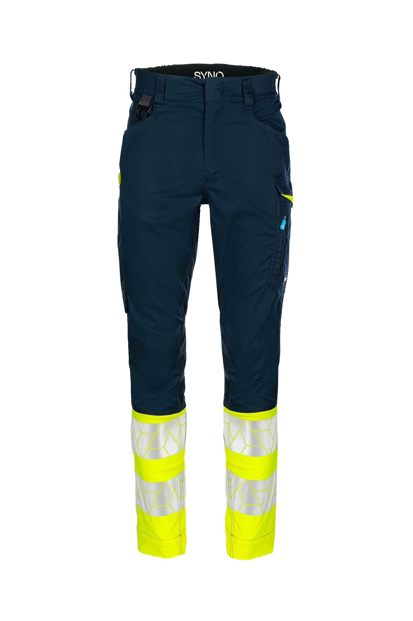 synq qlear hi vis trousers class1